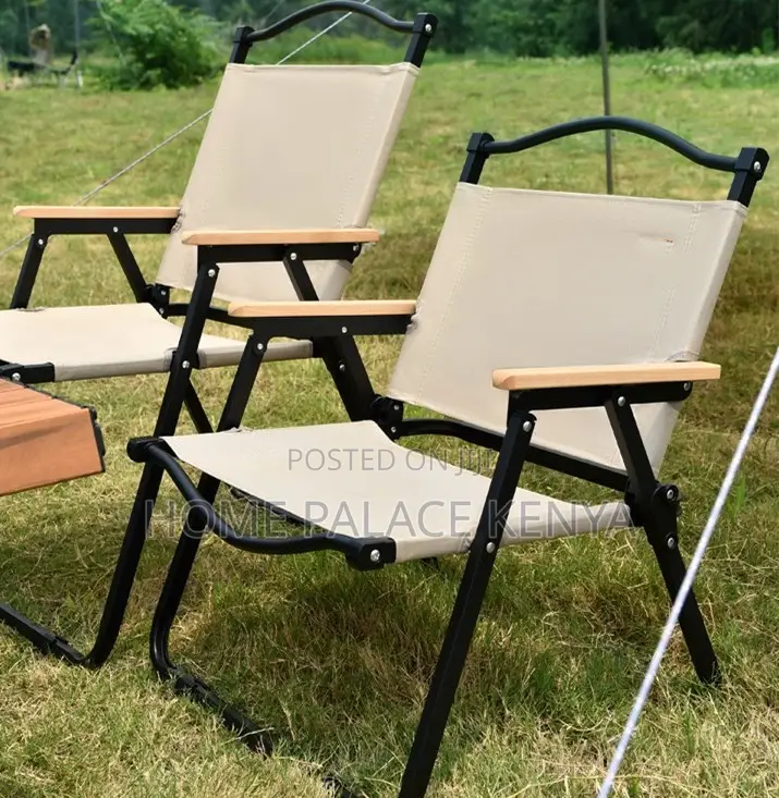 Outdoor Chair: Portable Fabric Chair With Metal Legs