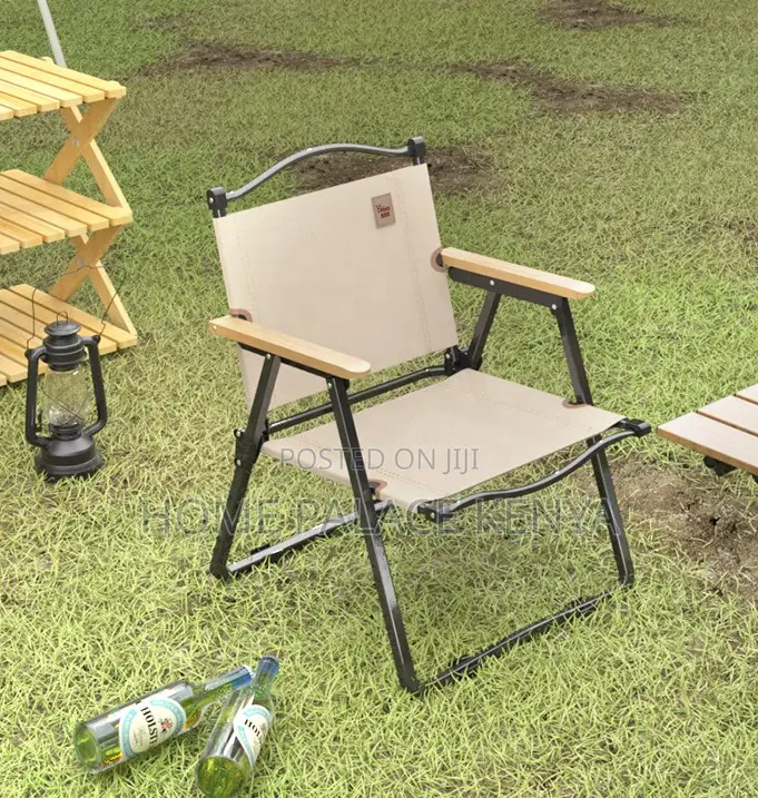 Outdoor Chair: Portable Fabric Chair With Metal Legs