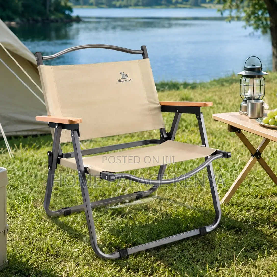 Outdoor Chair: Portable Fabric Chair With Metal Legs