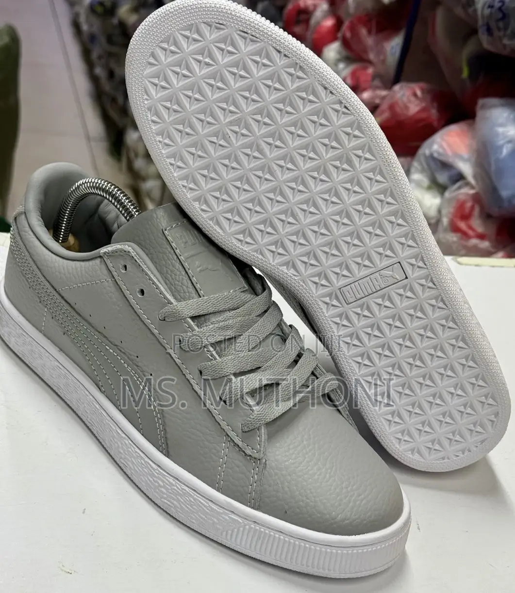 Rich Leather Quality Puma Sneakers Size 40-45