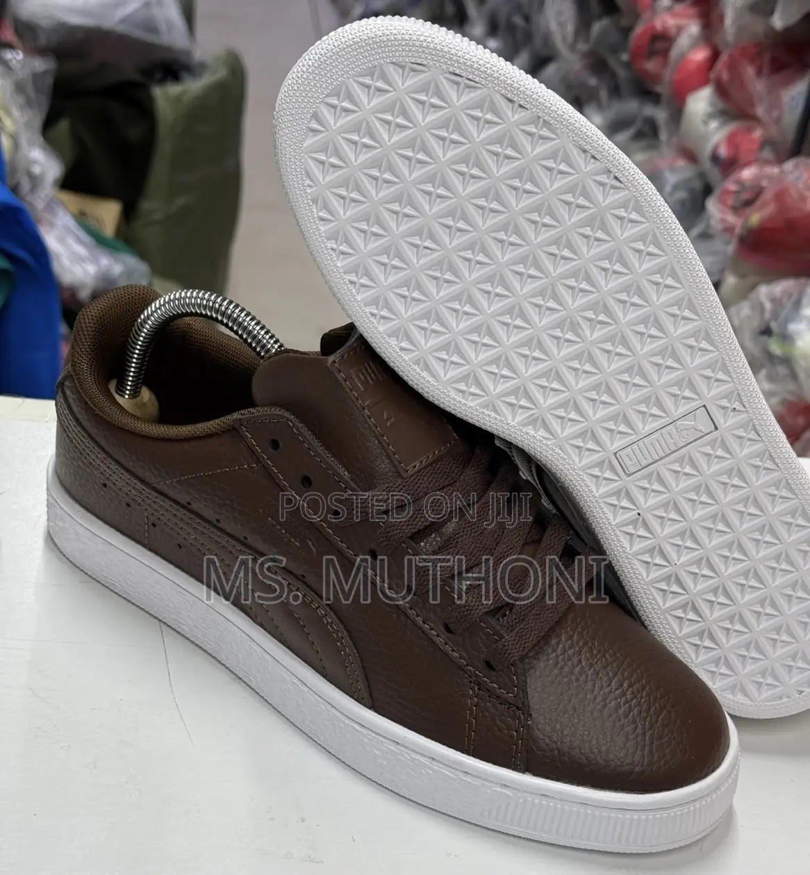 Rich Leather Quality Puma Sneakers Size 40-45