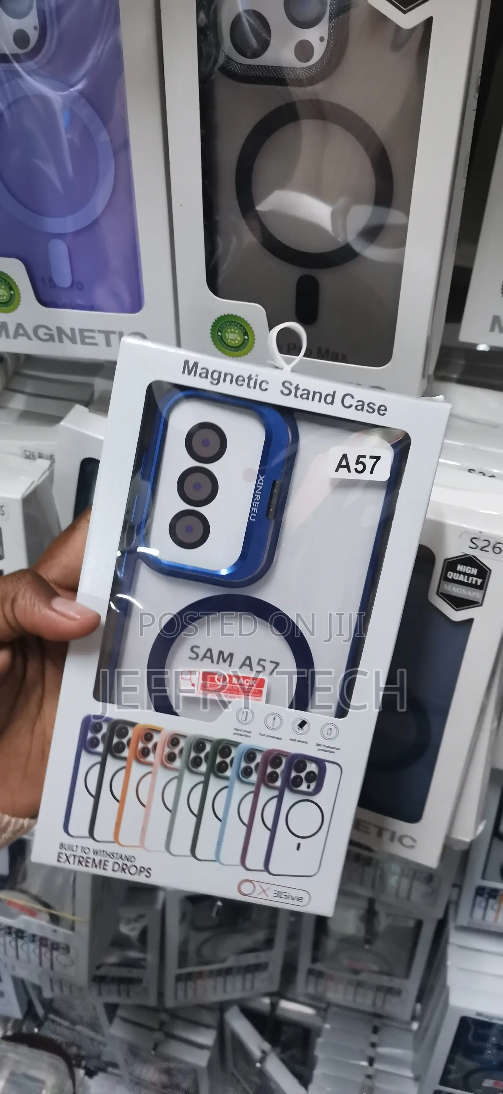 Samsung Galaxy A57 Hard, Scratch-Resistant Clear Acrylic Cover