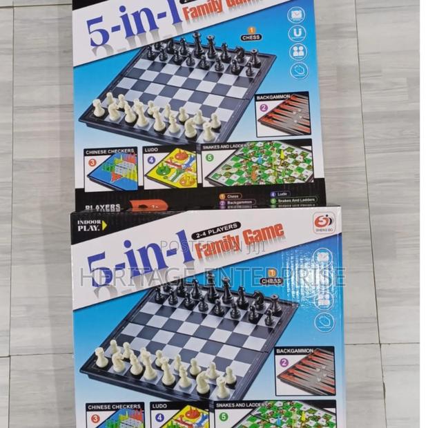 5in-1 Board Game Set - main view