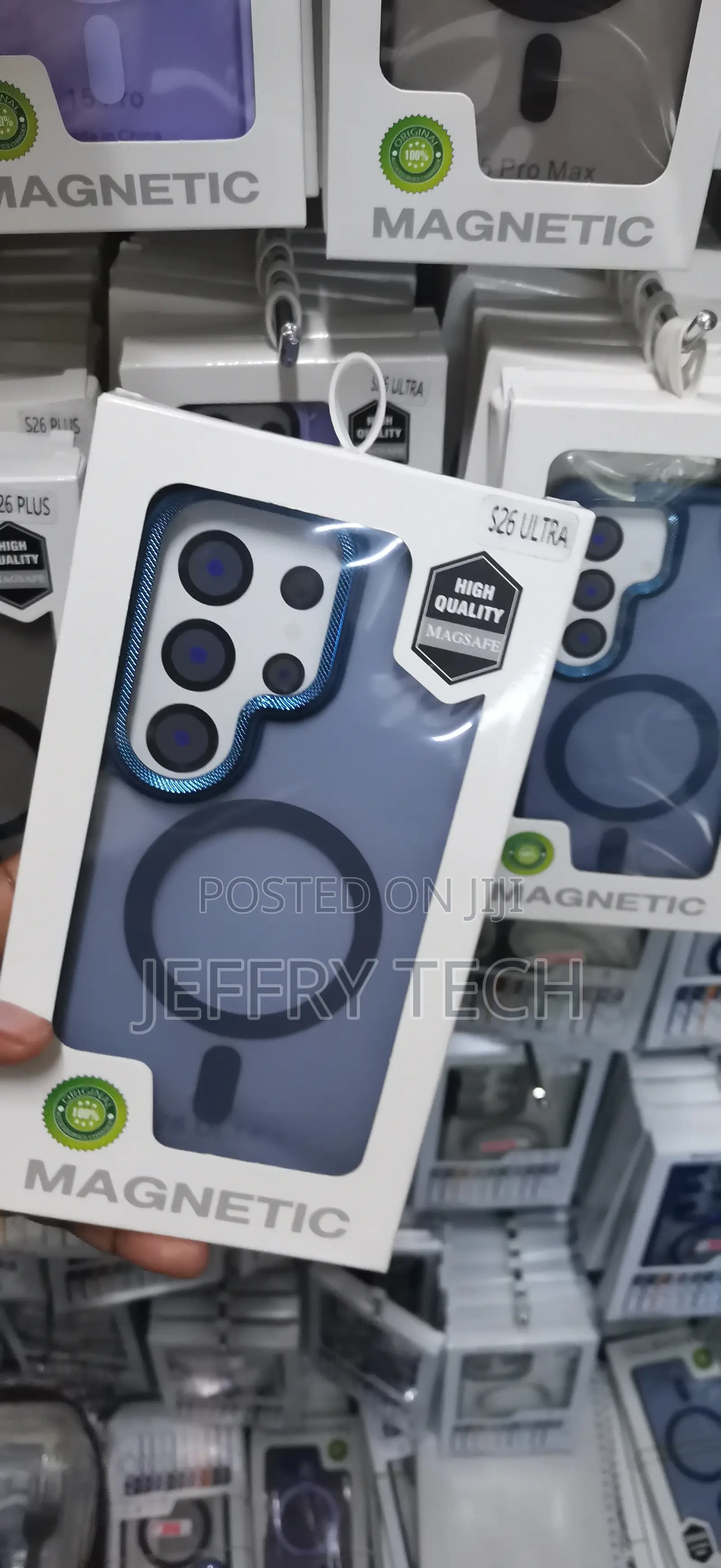 Samsung Galaxy S26 Ultra With Magsafe Compatible Magnets Case