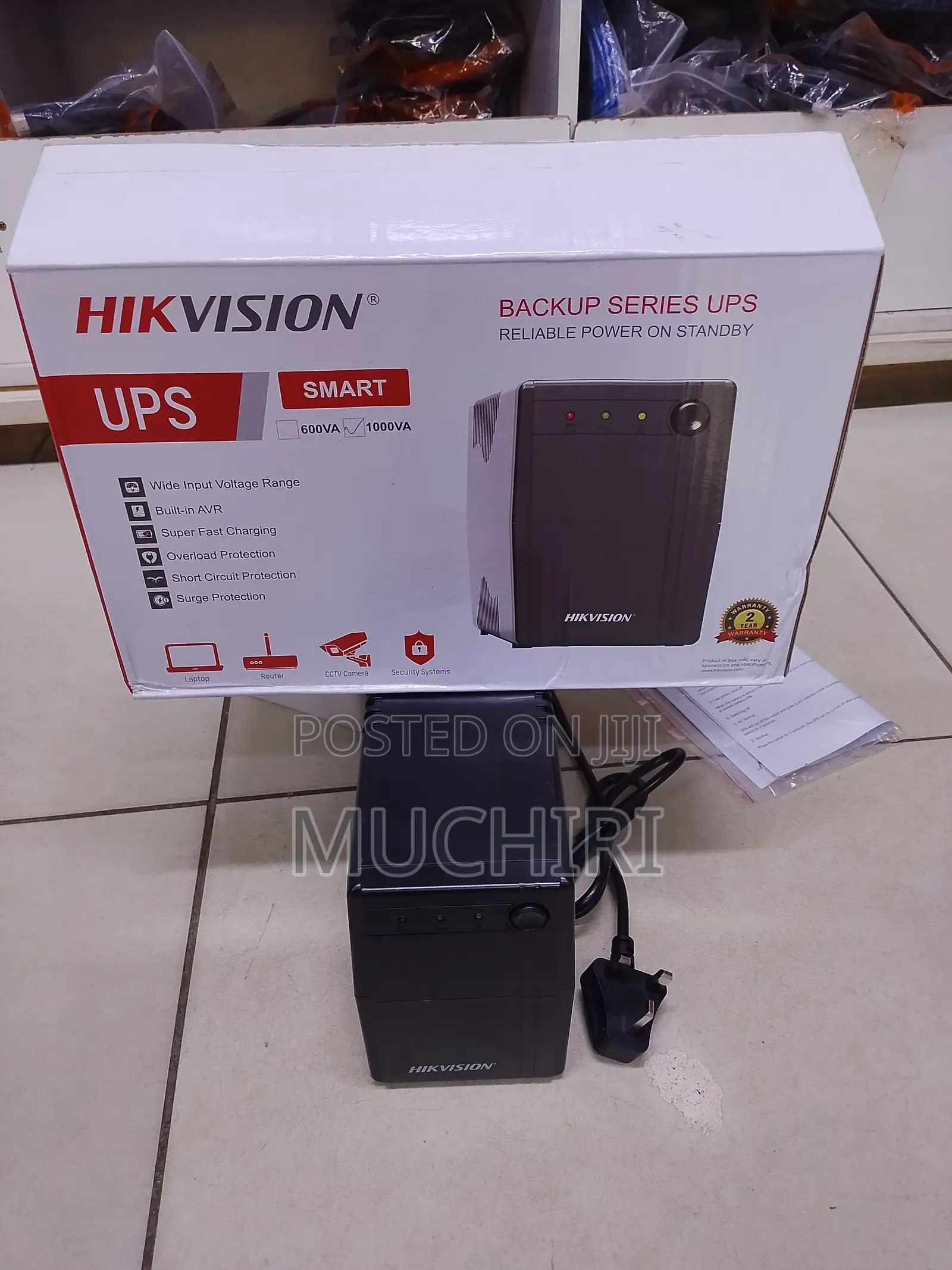 Hikvision 1kva Ups Power Backup
