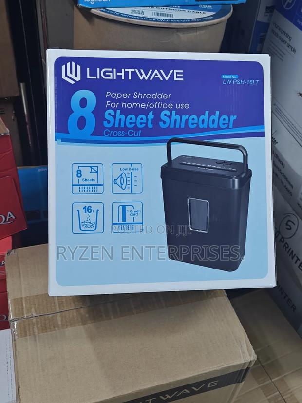 Lightwave 8 Sheet Paper Shredder Lw-PSH-16lt