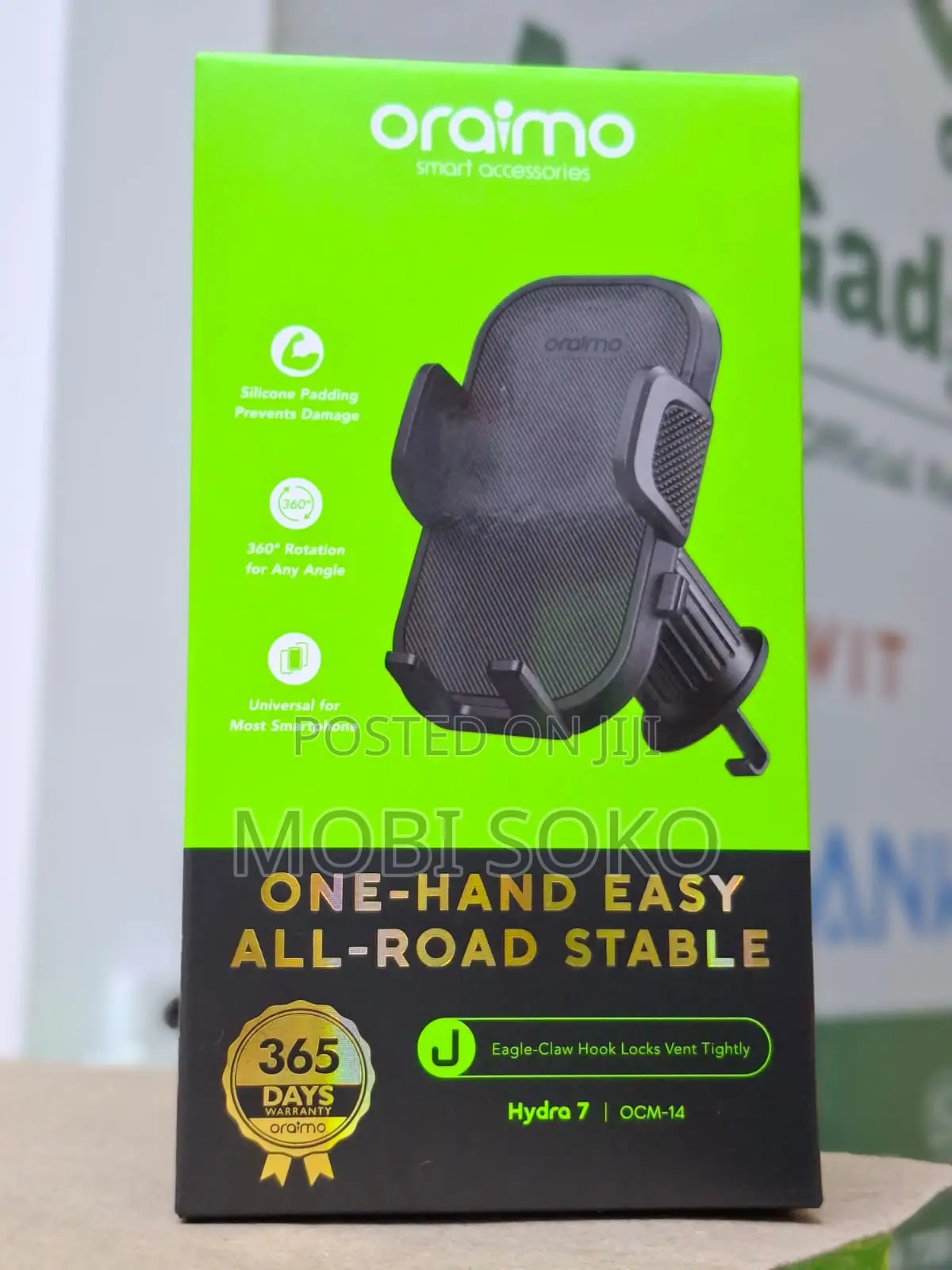 Oraimo Hydra 7 Stable Flexible Car Mount
