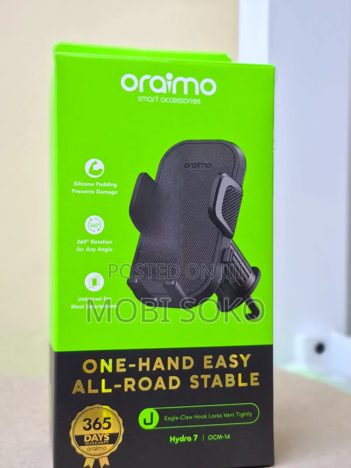 Oraimo Hydra 7 Stable Flexible Car Mount