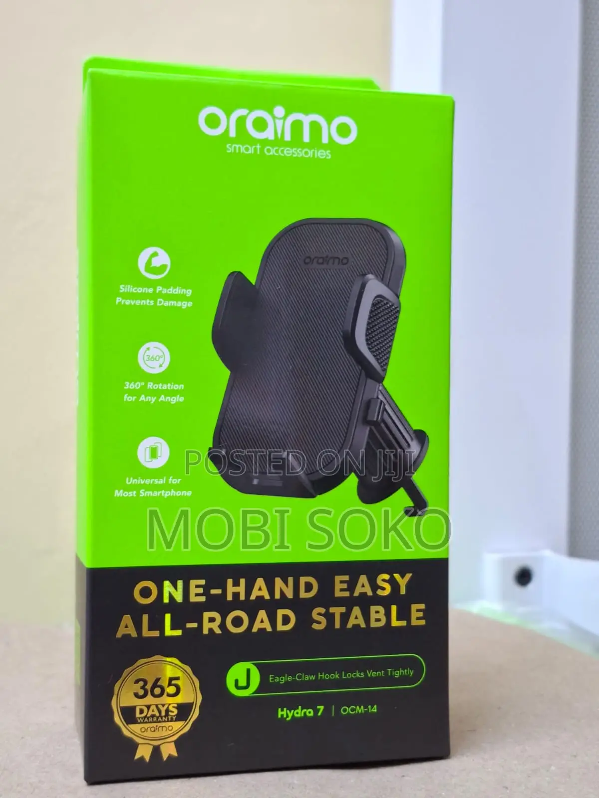 Oraimo Hydra 7 Stable Flexible Car Mount