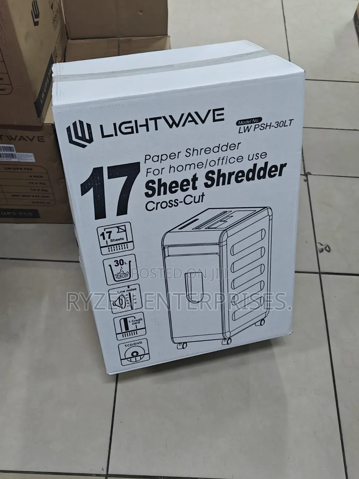 Lightwave 17sheets Paper Shredder Lw-PSH-30lt