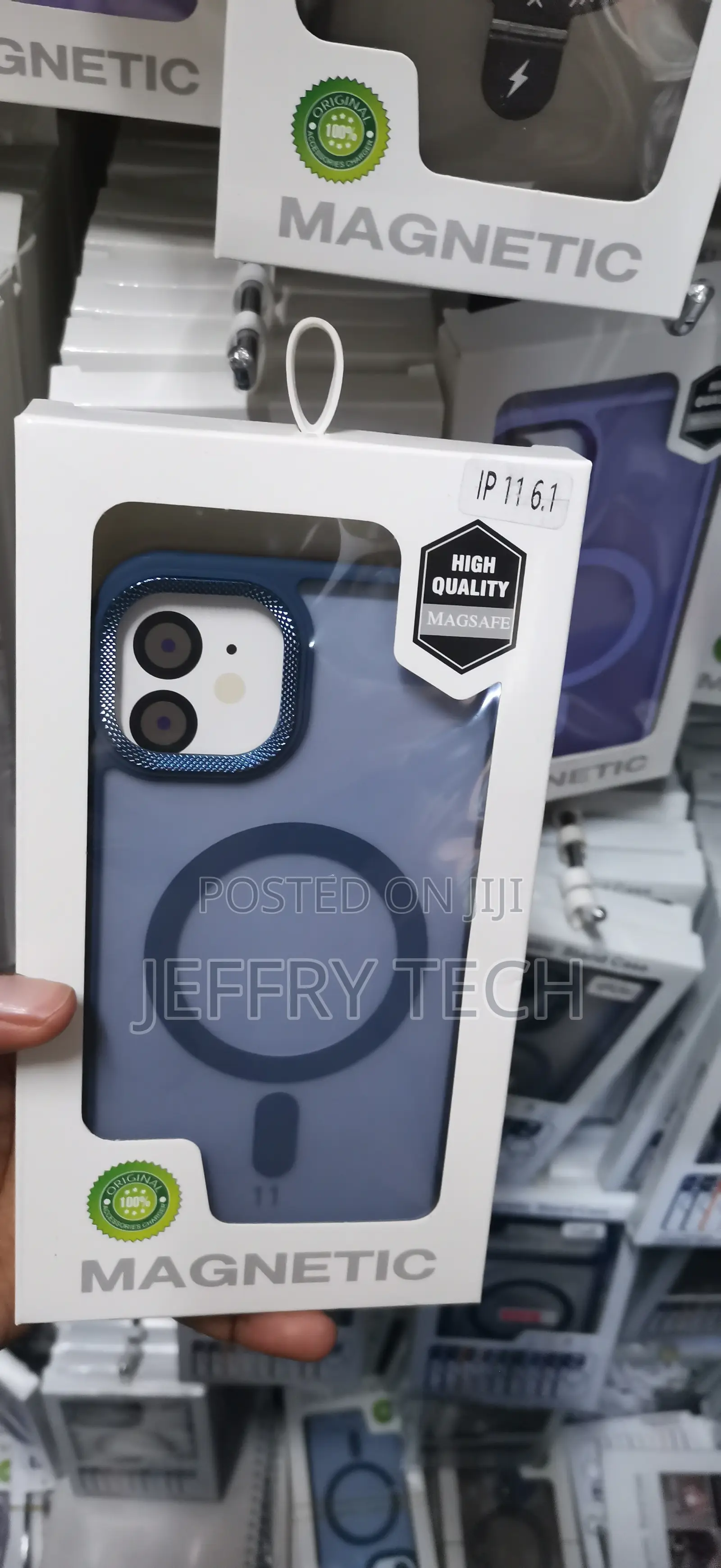 iPhone 11 Semi-Transparent Frosted Finish Case