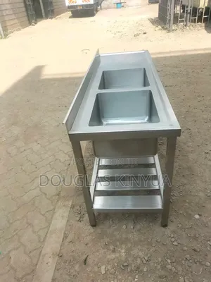 Commercial Double Bowl Washing Sink/ Kitchen Sink Ss