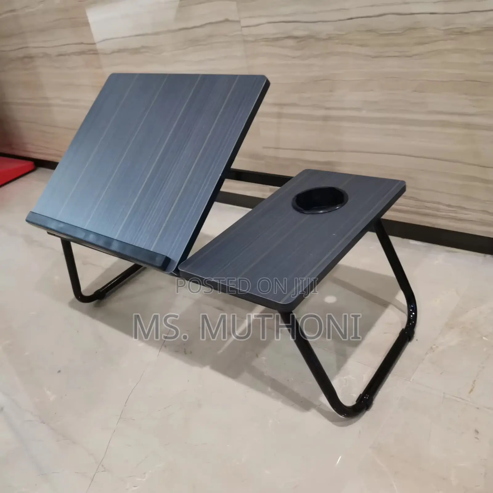 *Adjustable Desk Bed Table With Foldable Legs*