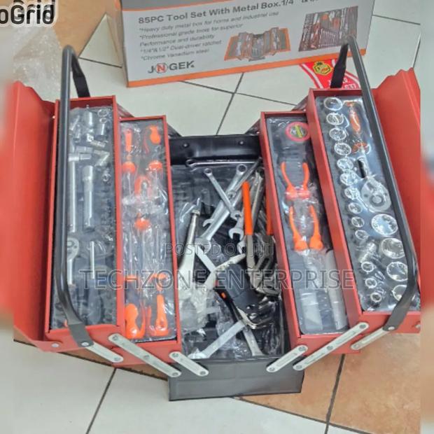 Complete 85 Pieces Mechanical Toolbox