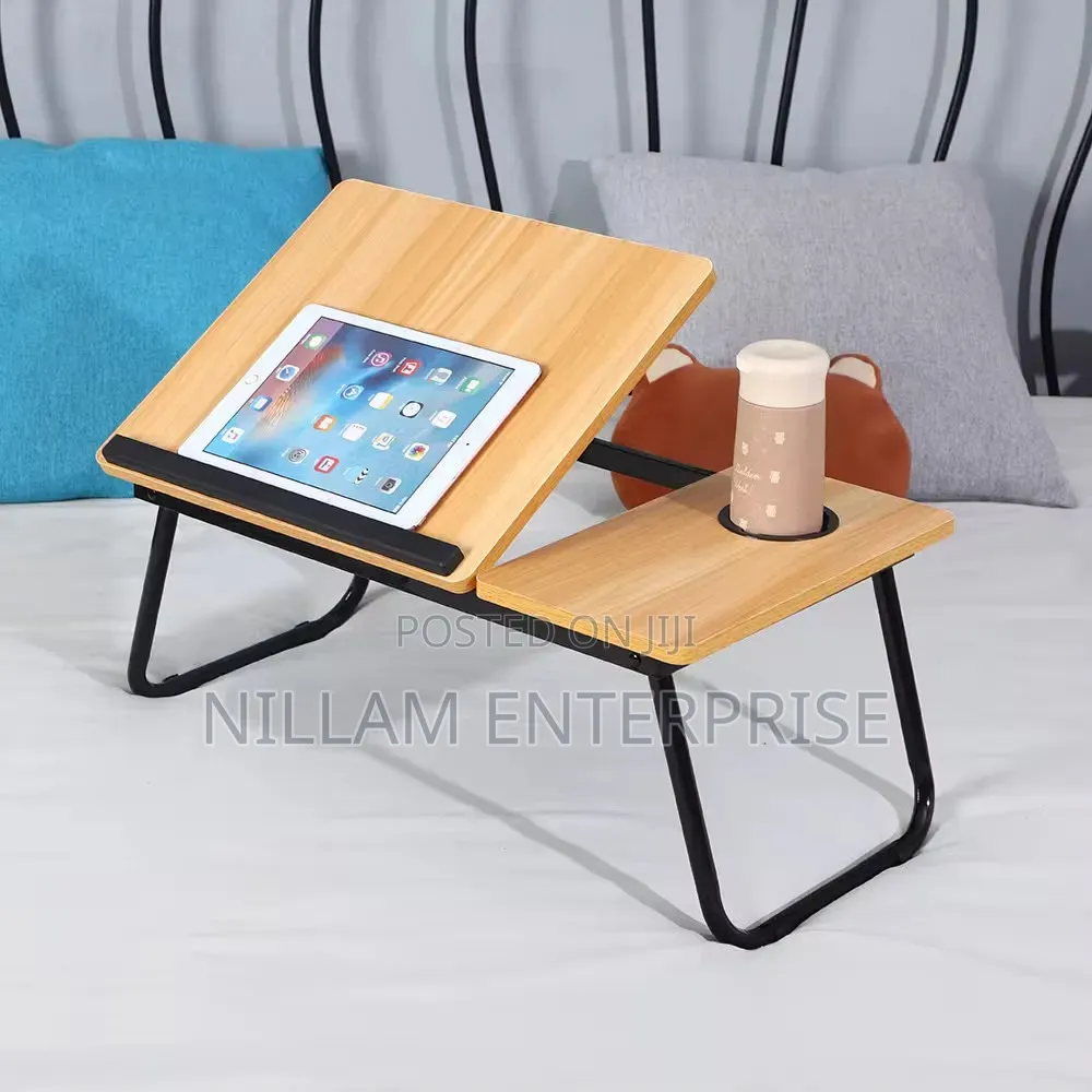 Adjustable Tilting Laptop Folding Table Stand