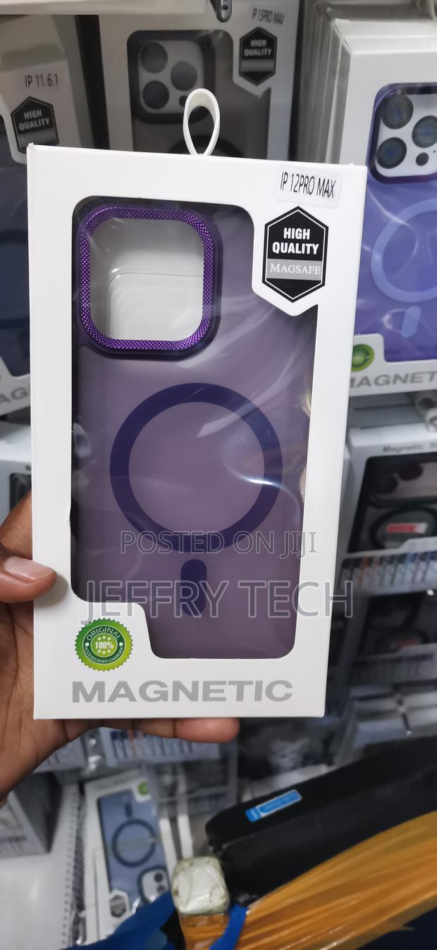 iPhone 12 Pro Max Translucent Matte Purple Back Cover
