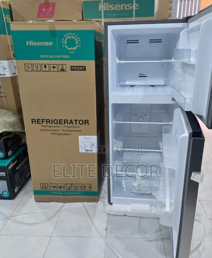 Hisense Fridge 128 Liters Double Door Ref128dr (2yrs Wrty)