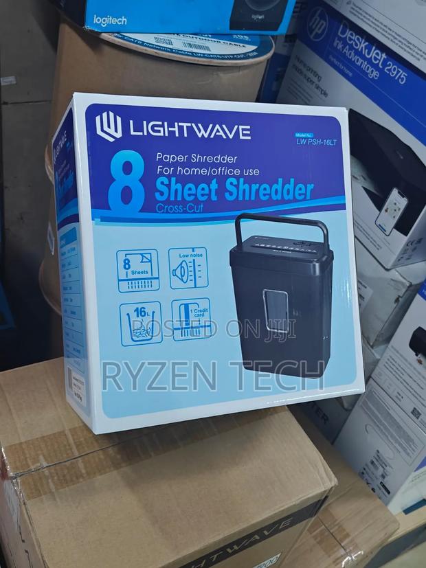 Lightwave 8 Sheet Paper Shredder Lw-PSH-16lt