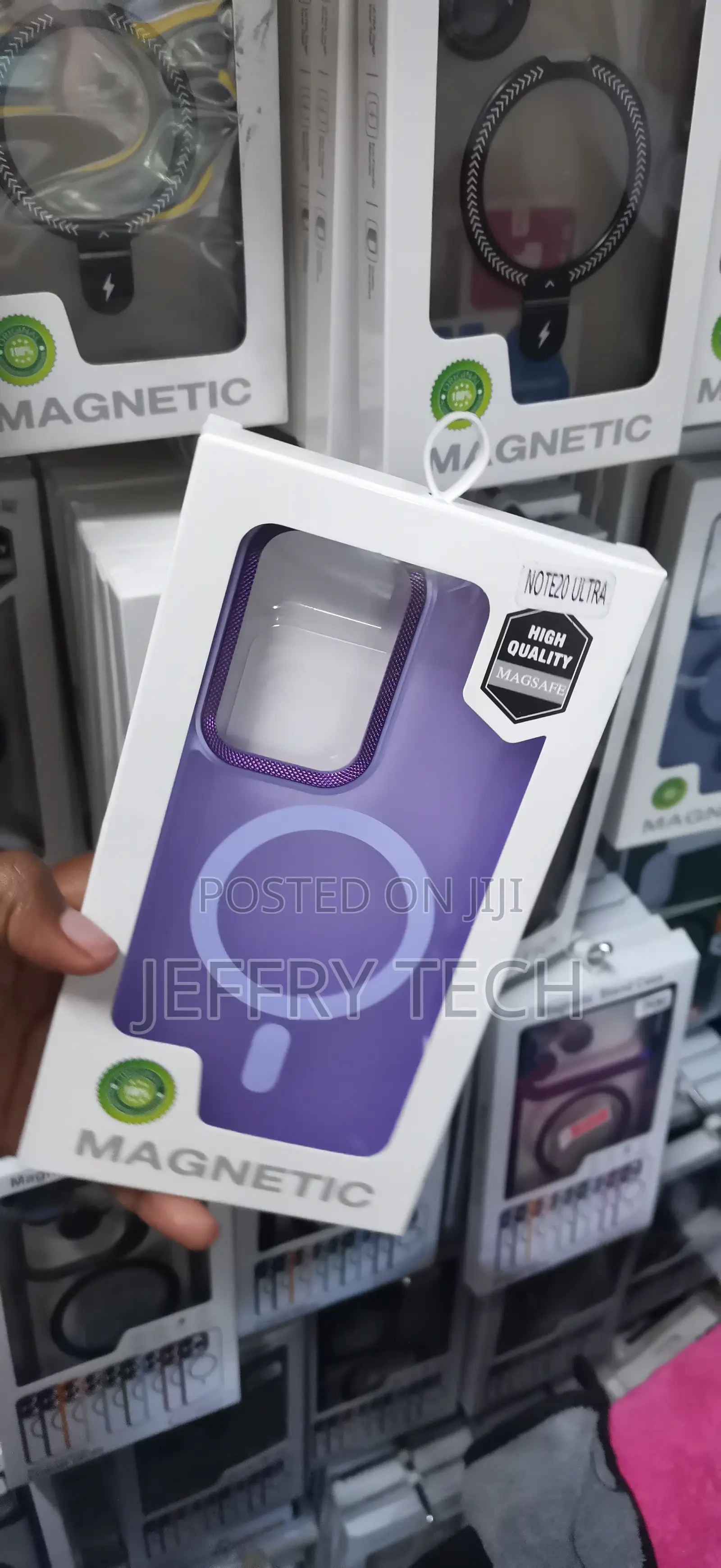 Samsung Galaxy Note 20 Ultra With Metallic-Colored Accent Border Case