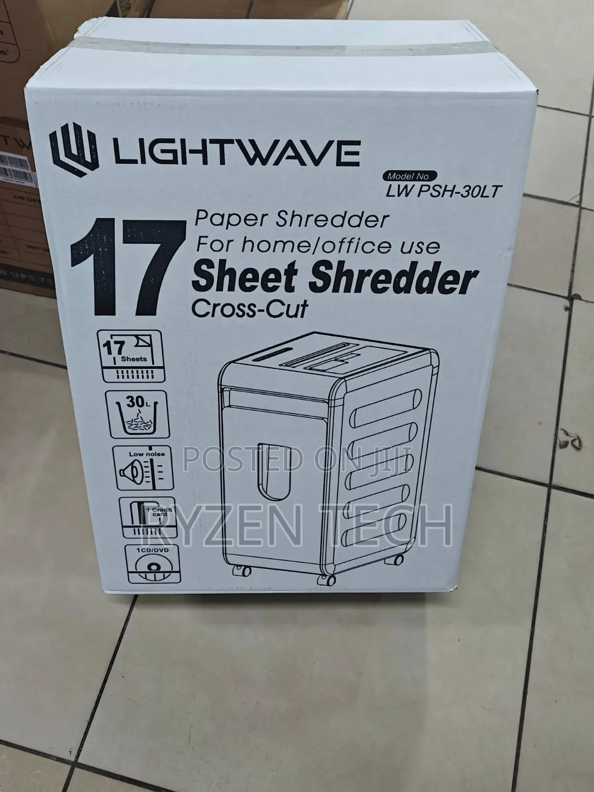 Lightwave 17sheets Paper Shredder Lw-PSH-30lt