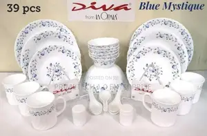 Blue Mystique 39pcs Dinner Set