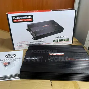 Boschmann Bm600.4 Multi-Channel Amplifier – Powerful Audio for Every