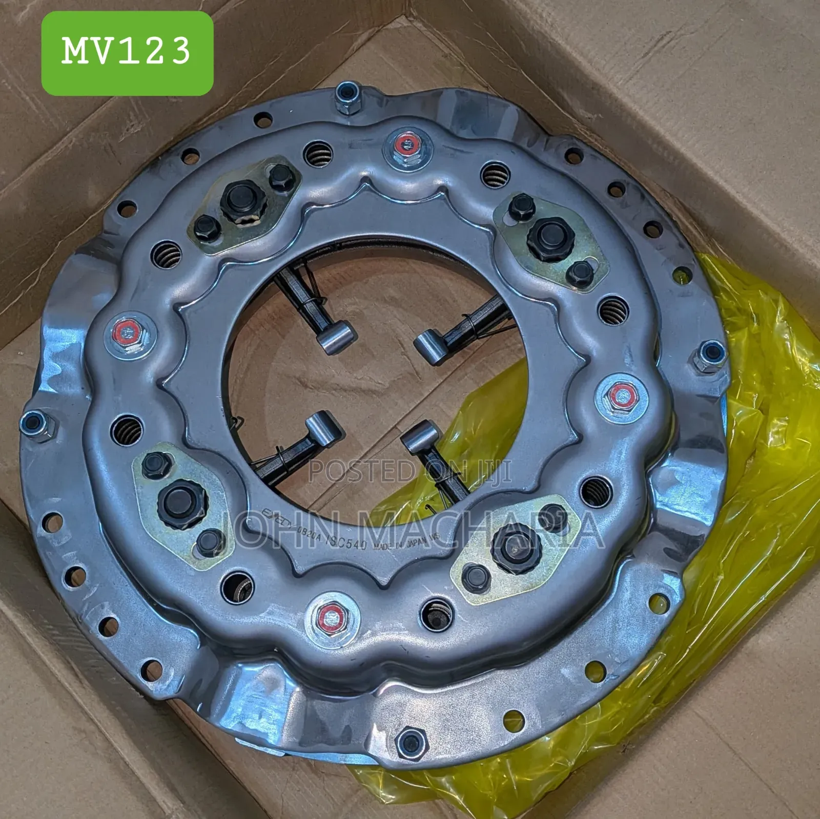 Mv123 Clutch Kit Complete Pressure Plate, Clutch Disc Release Bearin