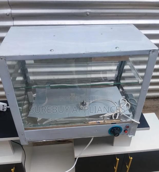 Stainless Steel Food Warmer Display for Chips Snacks