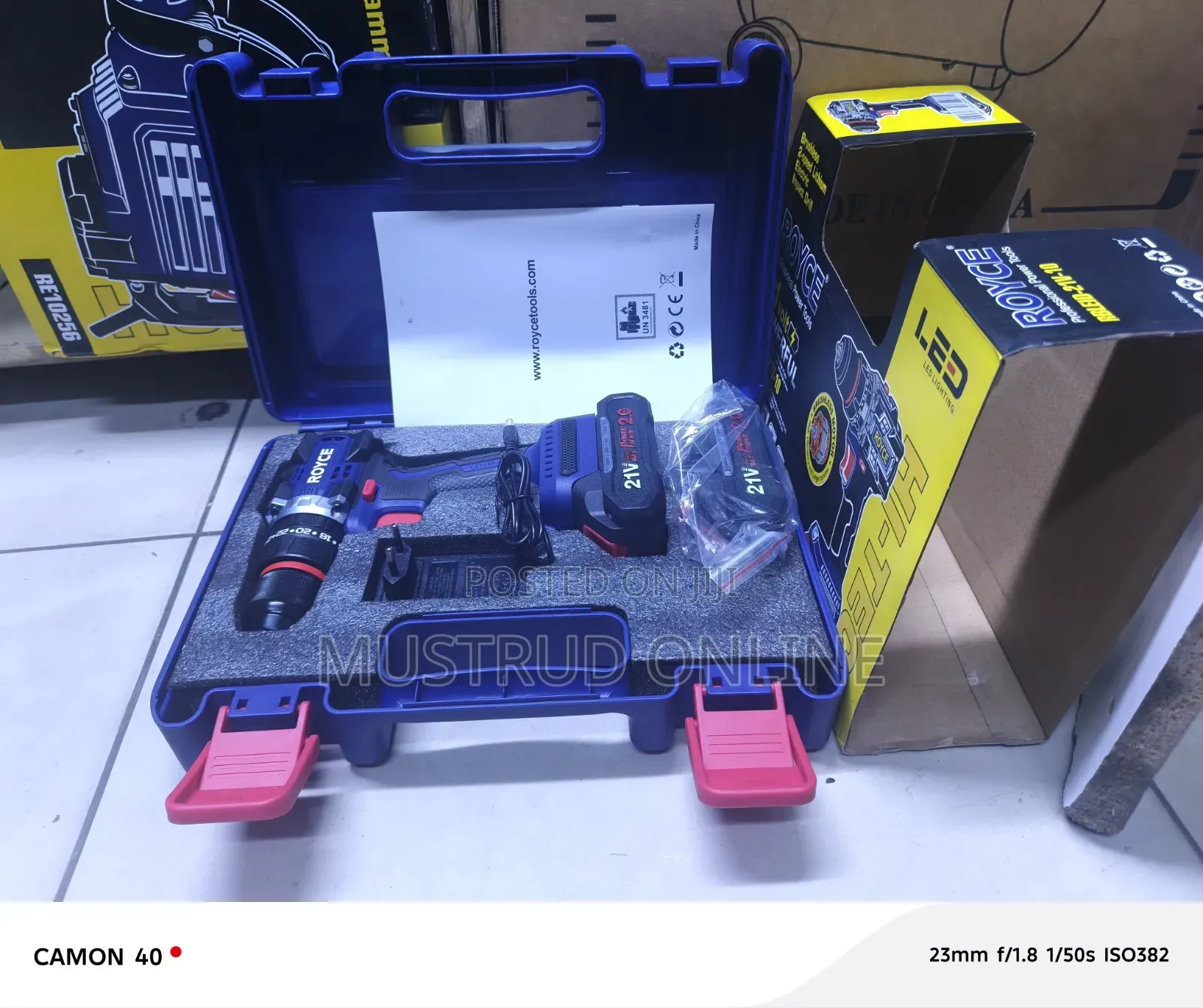 Cordless Brushless Drill