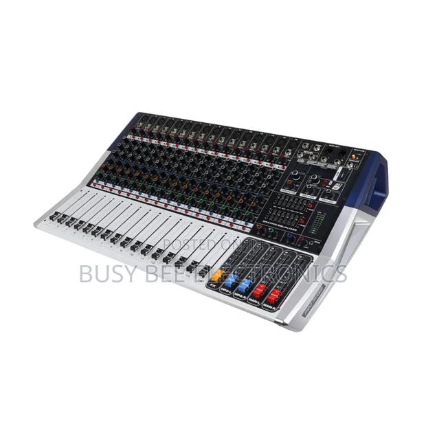 Professional Digital Mixer 16 Channels Noise Cancelling Amplifier