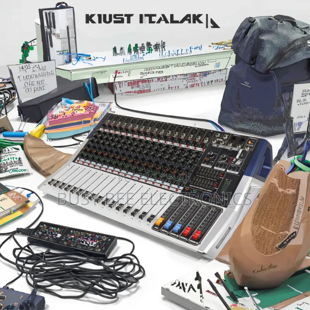 Professional Digital Mixer 16 Channels Noise Cancelling Amplifier
