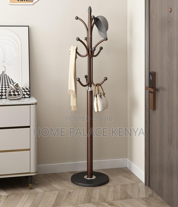 Coat Hanger: Marble Base Steel Hat Stand - thumbnail 6