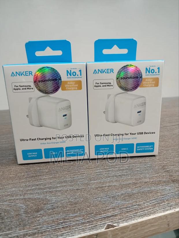 Anker 313 Charger(45w) White