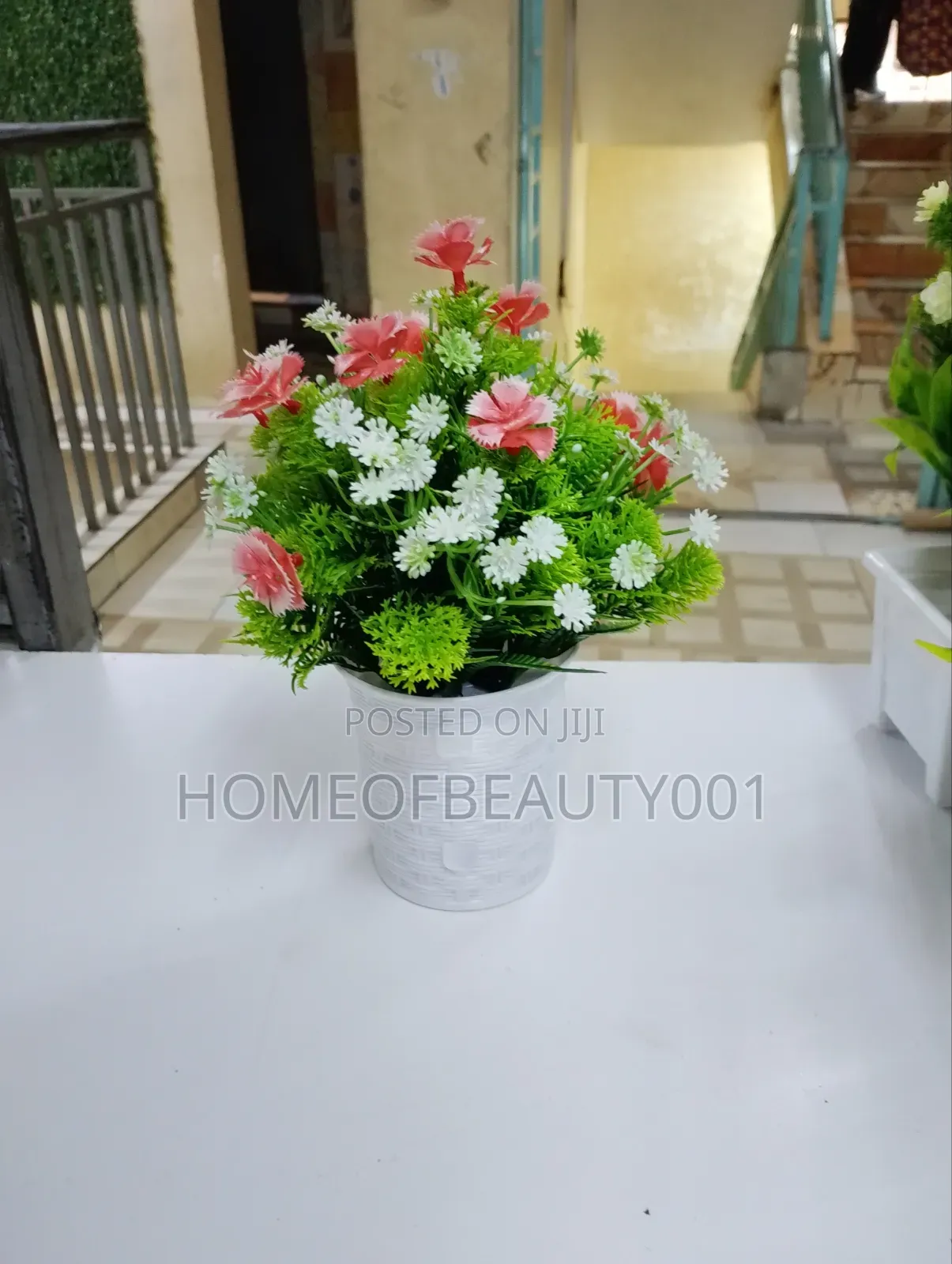 Fresh Artificial Flowers Effortless Elegance for Home Office.