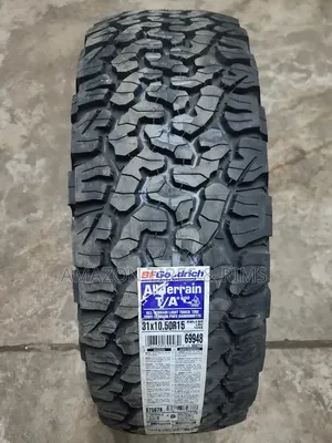 31x10.50 R15 Bf Goodrich Tyres a/Tk02 All Terrain