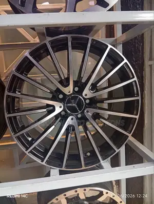 17" Mercedes Style Multi-Spoke Alloy Rim | Black Silver