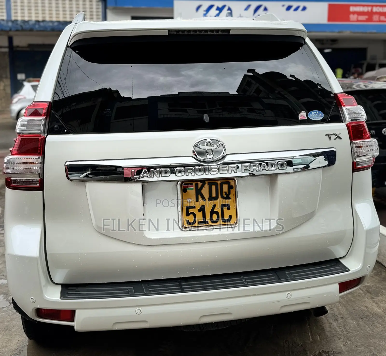 Toyota Land Cruiser Prado 2.7 2018 White