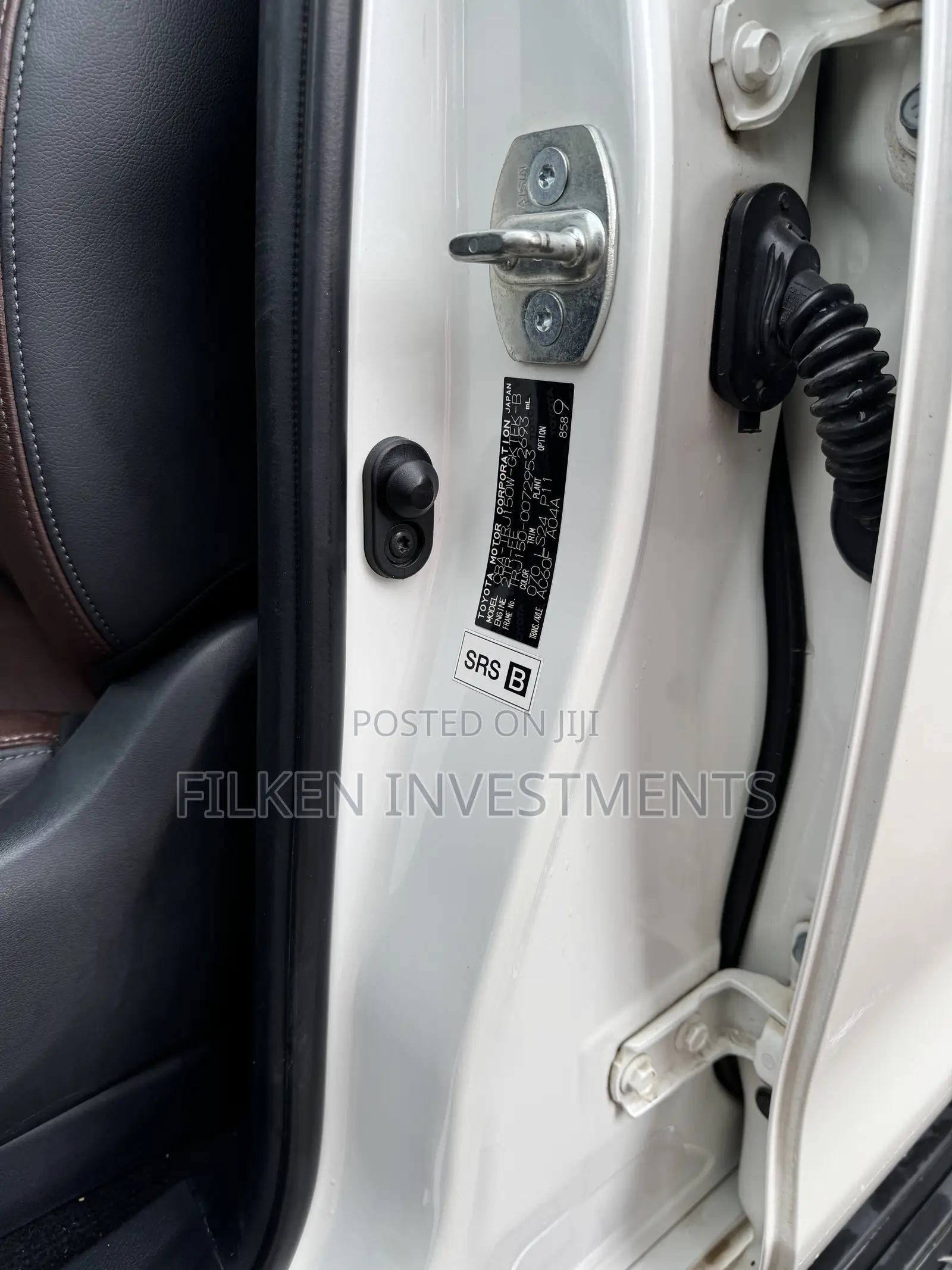 Toyota Land Cruiser Prado 2.7 2018 White