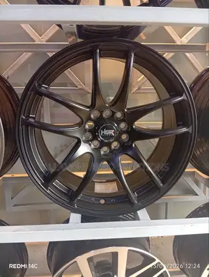 17" HSR Wheel Split 5-Spoke Alloy Rim | Matte Black