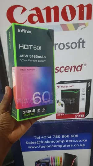 New Infinix Hot 60i 256 GB Blue
