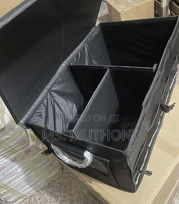 Large Size 60 Cm Heavy Duty Foldable Premium Car Trunk Boot Organizer - thumbnail 3