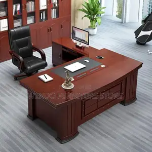 Office Desk; 1.8 Meters Executive Mahogany Desk