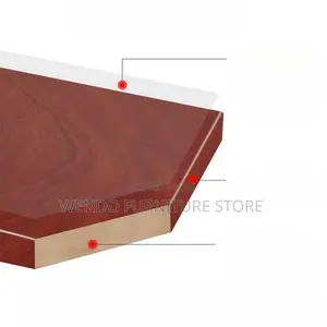 Office Desk; 1.8 Meters Executive Mahogany Desk