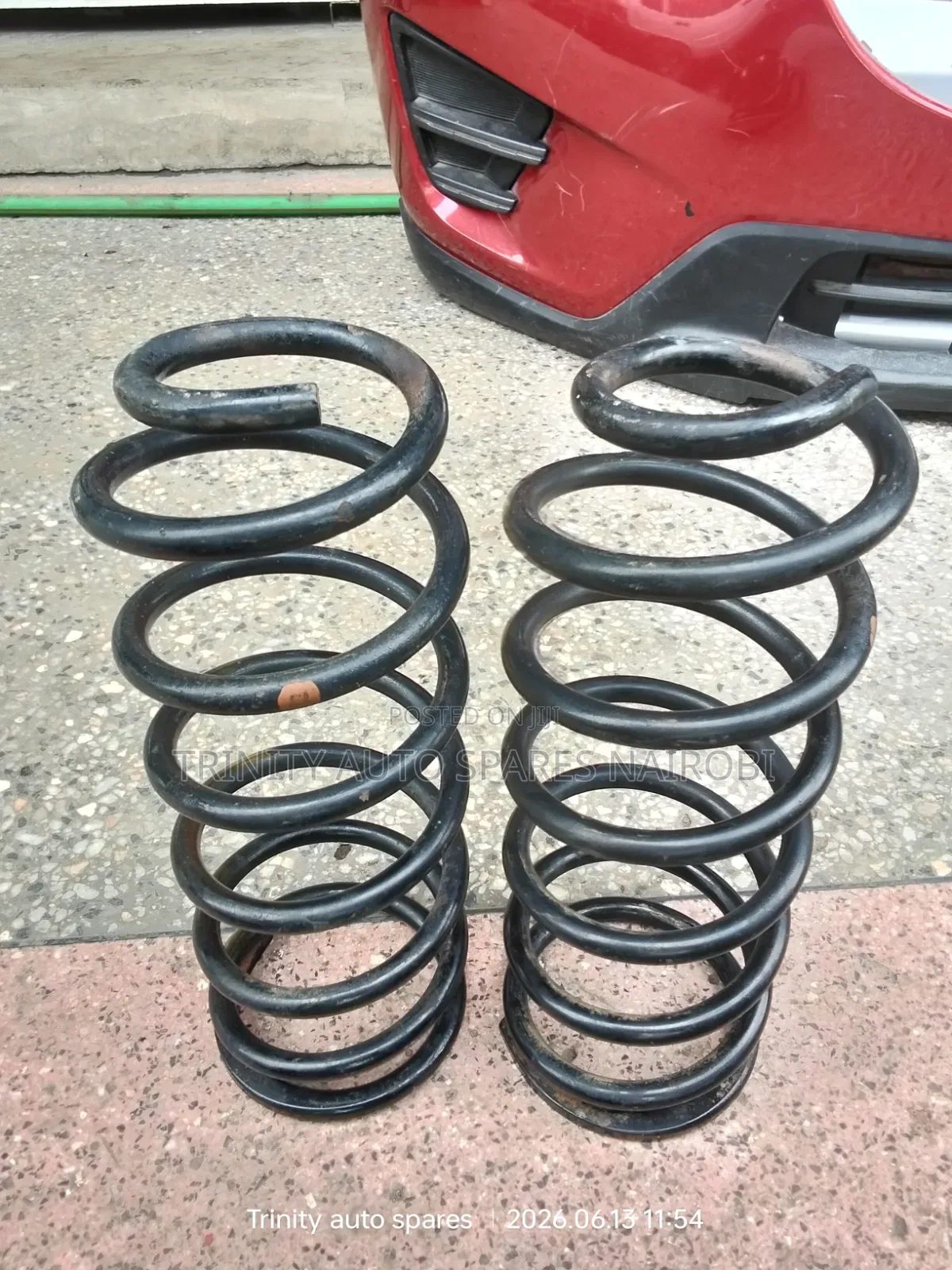 Original Ex Japan Toyota Prado 150 Rear Heavy Duty Coil Springs