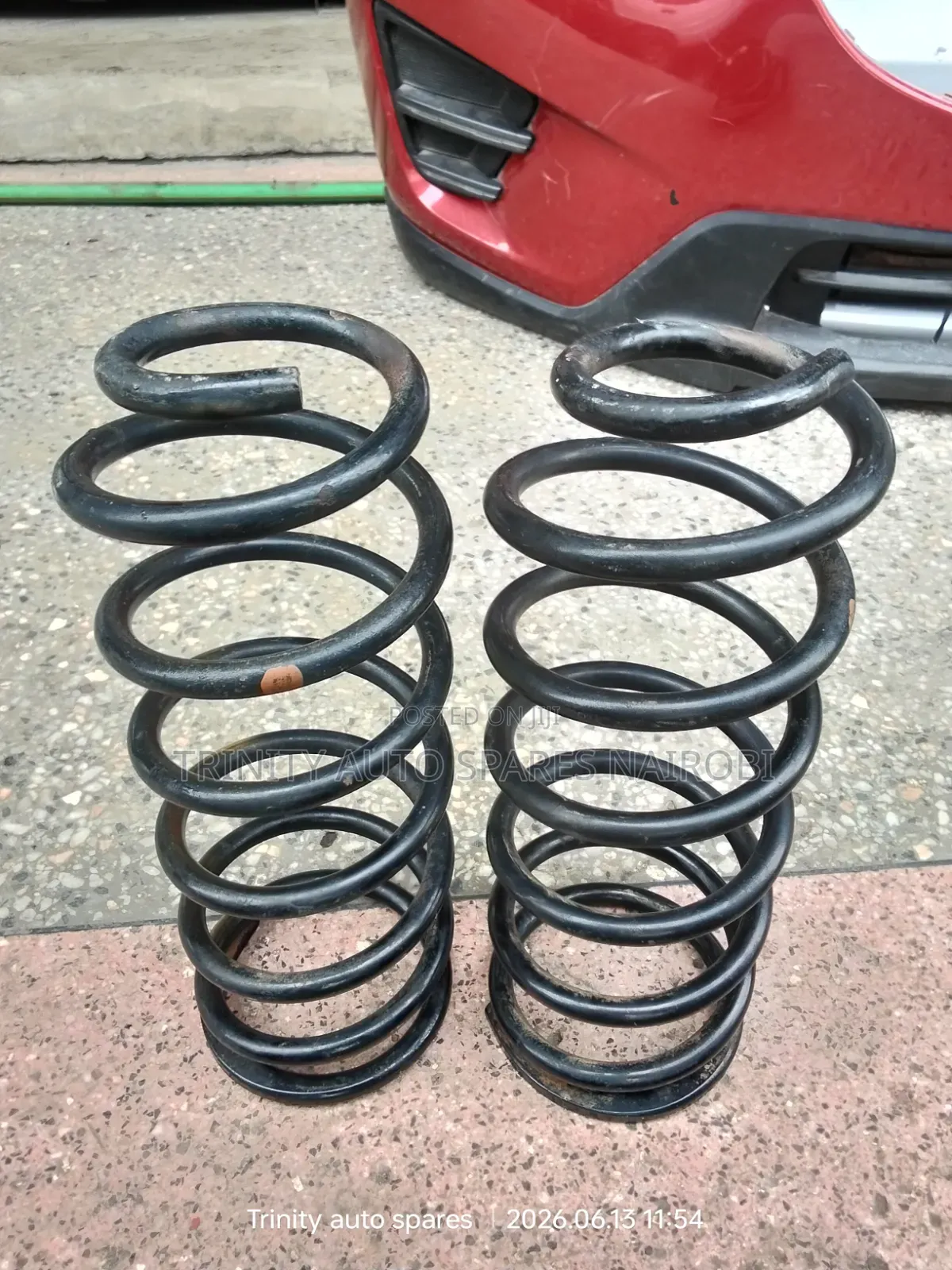 Original Ex Japan Toyota Prado 150 Rear Heavy Duty Coil Springs