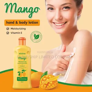 Mango Extract Hand Body Lotion Has Vitamin E,Niacinamide Alpha Arbitin