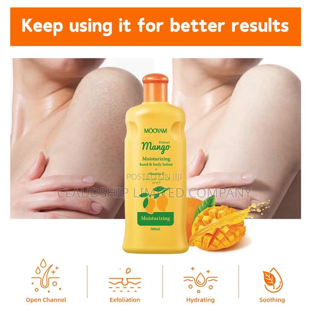 Mango Extract Hand Body Lotion Has Vitamin E,Niacinamide Alpha Arbitin - thumbnail 6