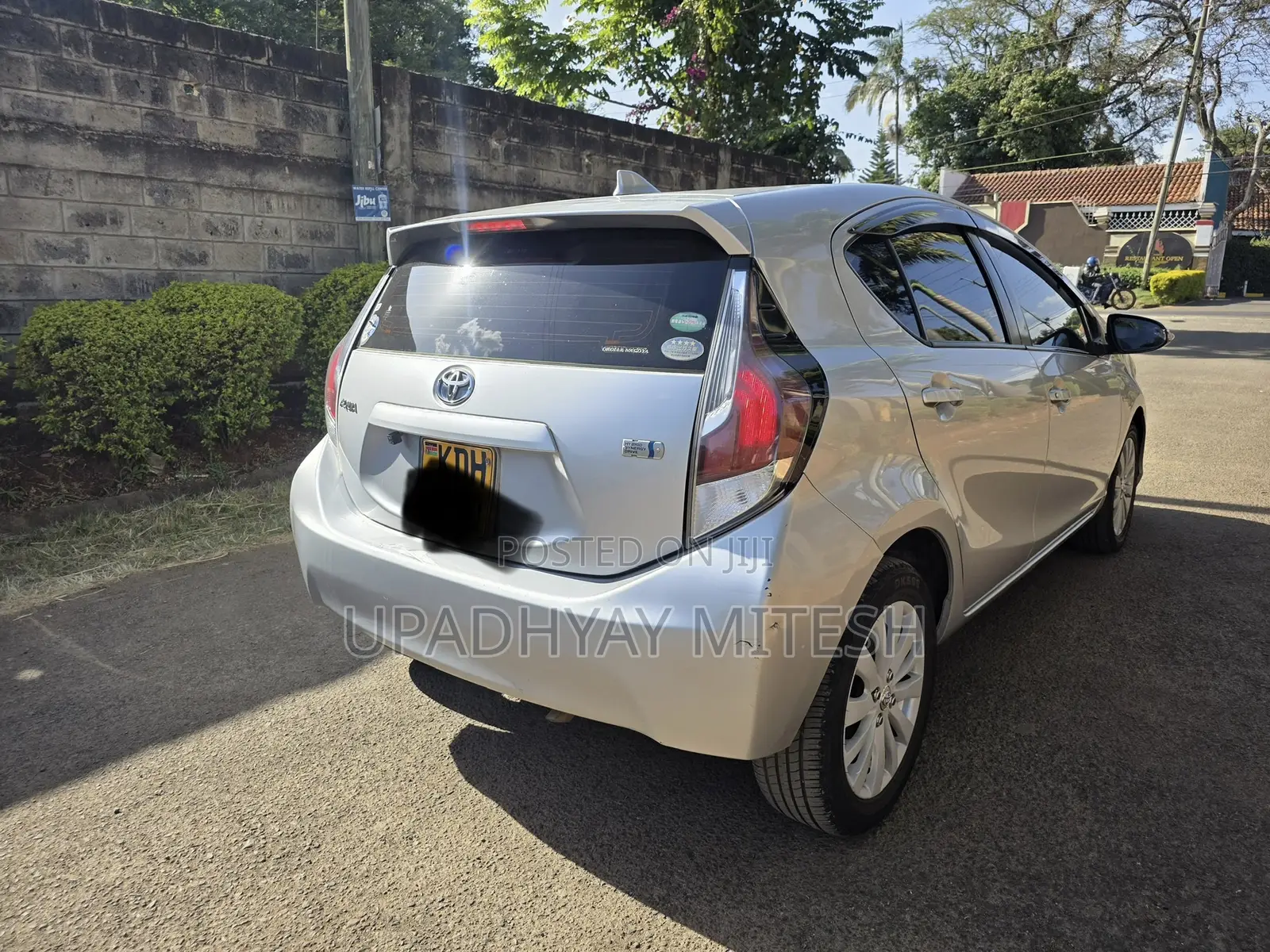 Toyota Aqua 2015 Silver