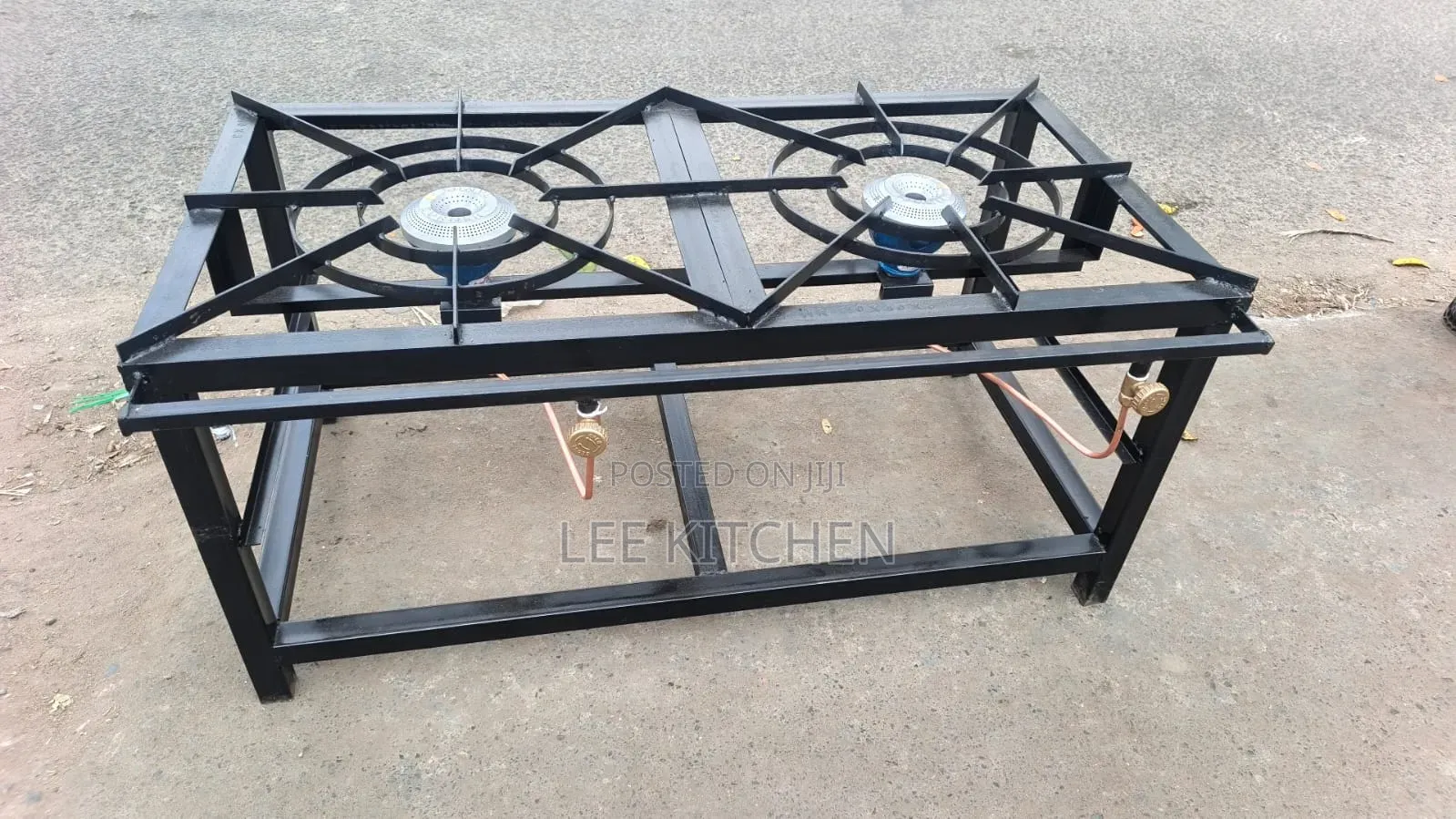 2 Burner Metallic Heavy Gauge/Cooker