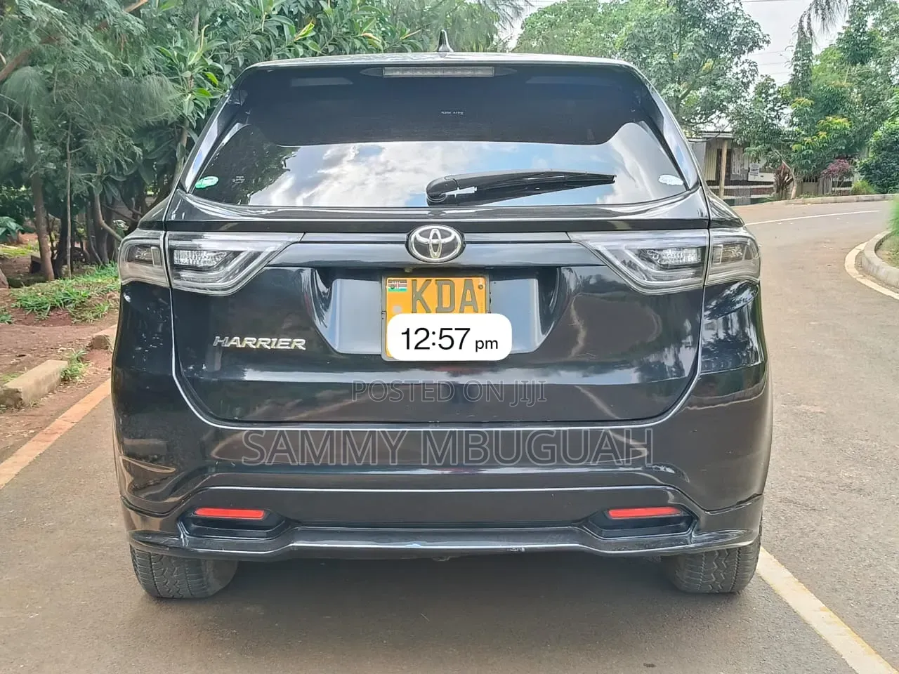 Toyota Harrier 2014 Black